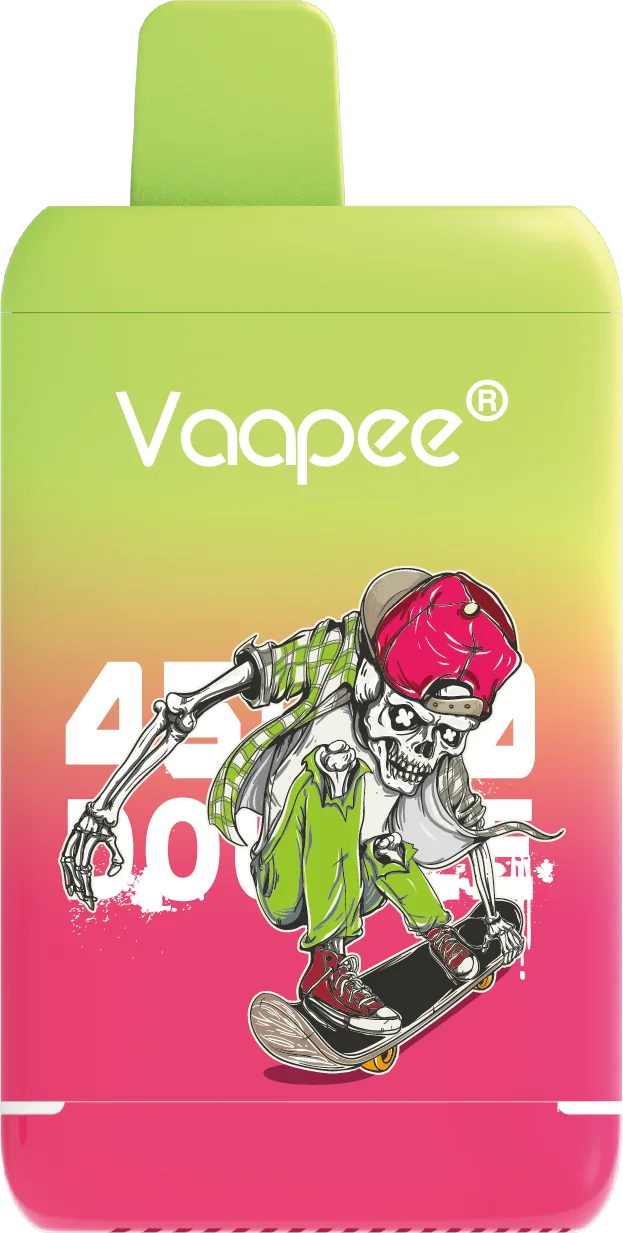 Double Apple Ice + Strawberry Dragonfruit - VAAPEE DOUBLE 45K - disposable e-cigarette