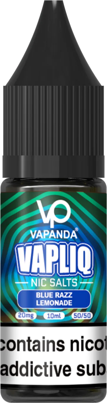 Blue Razz Lemonade - VAPLIQ E-Liquid - disposable e-cigarette