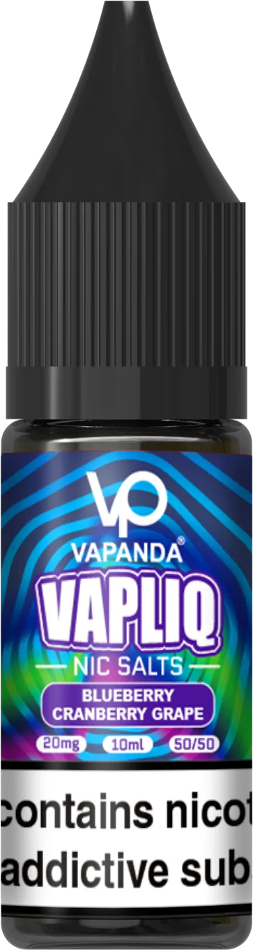 Blueberry Cranberry Grape - VAPLIQ E-Liquid - disposable e-cigarette