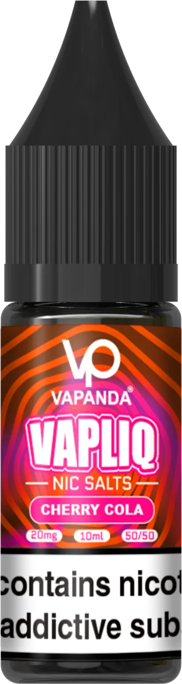 Cherry Cola - VAPLIQ E-Liquid - disposable e-cigarette