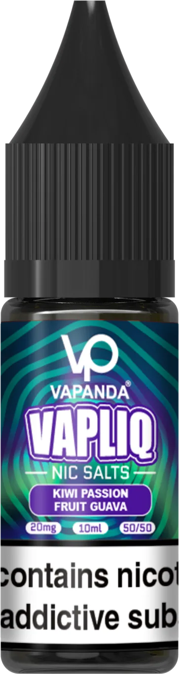 Kiwi Passion Fruit Guava - VAPLIQ E-Liquid - disposable e-cigarette