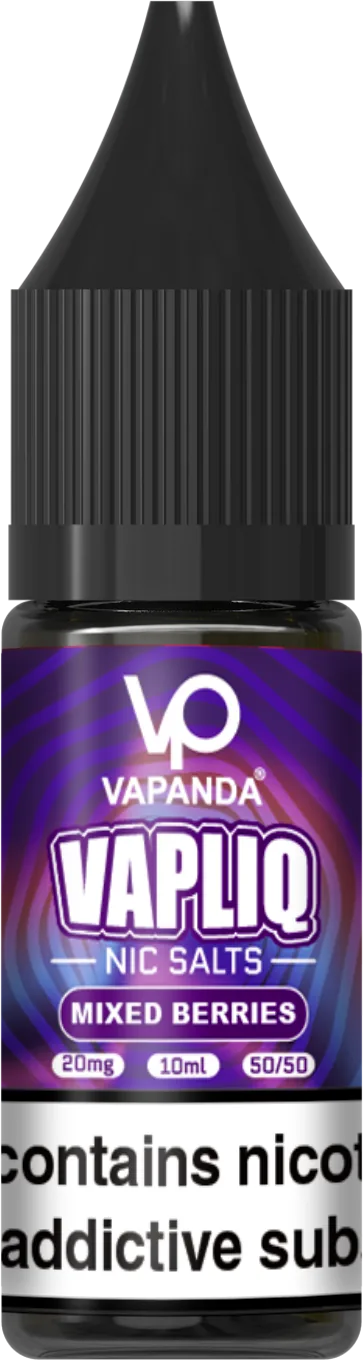 Mixed Berries - VAPLIQ E-Liquid - disposable e-cigarette