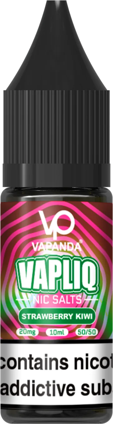Strawberry Kiwi - VAPLIQ E-Liquid - disposable e-cigarette