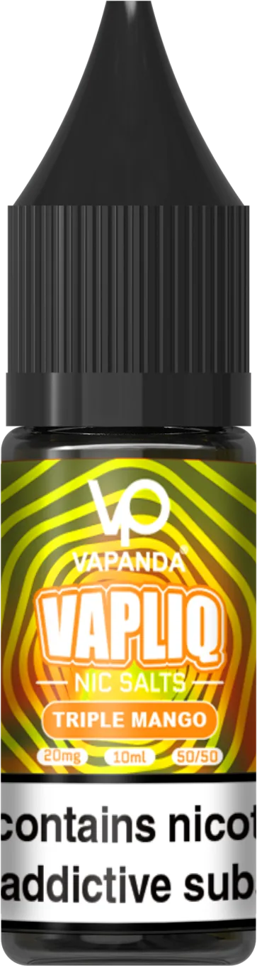 Triple Mango - VAPLIQ E-Liquid - disposable e-cigarette